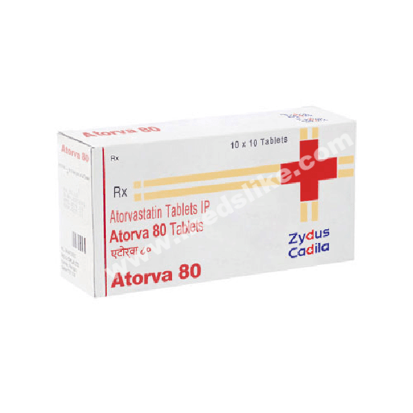 Atorva 80 mg (Atorvastatin)