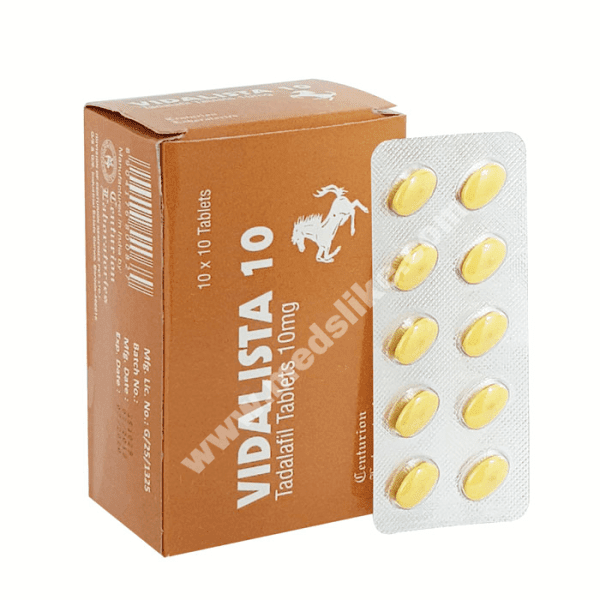 Vidalista 10 mg (Tadalafil)