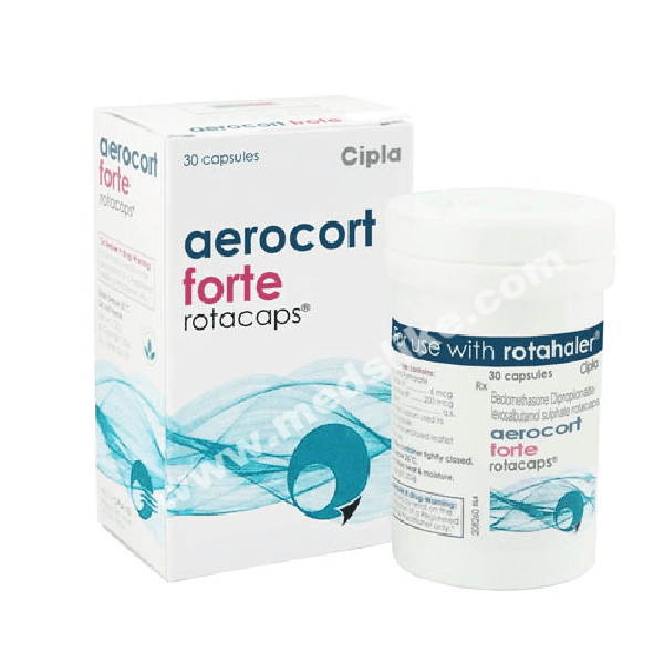Aerocort Forte Rotacaps 200mcg
