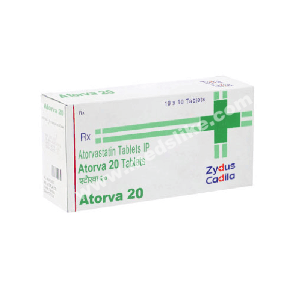 Atorva 20 mg (Atorvastatin)