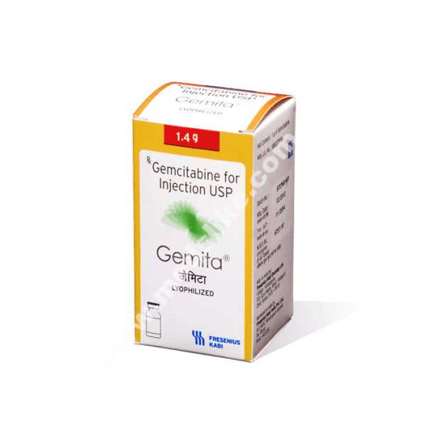 Gemita 1400 mg Injection (Gemcitabine)