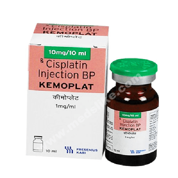 Kemoplat 10 mg Injection (Cisplatin)