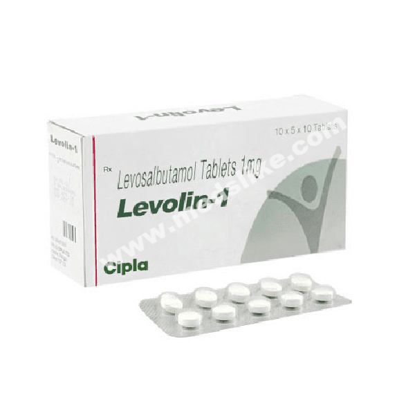 Levolin 1mg Tablet (Levosalbutamol)