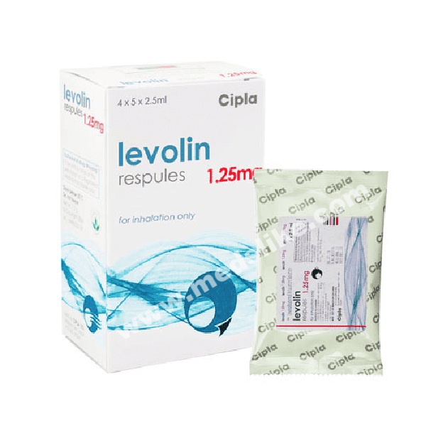 Levolin Respules 1.25 mg (Levosalbutamol)