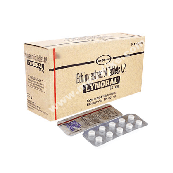 Lynoral 0.1 mg (Ethinyl Estradiol)