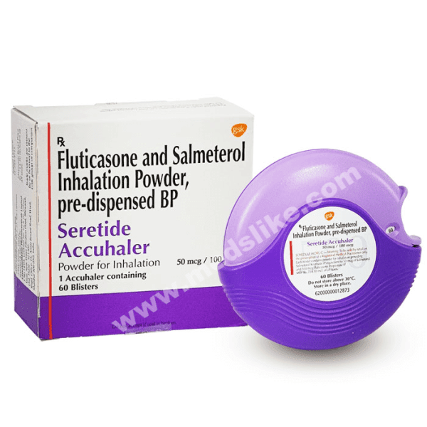 Seretide 50mcg/100mcg Accuhaler