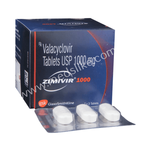 Valtrex 1000 mg (Zimivir)
