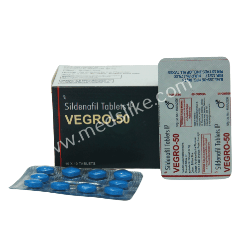 Vegro 50 (Sildenafil Citrate)
